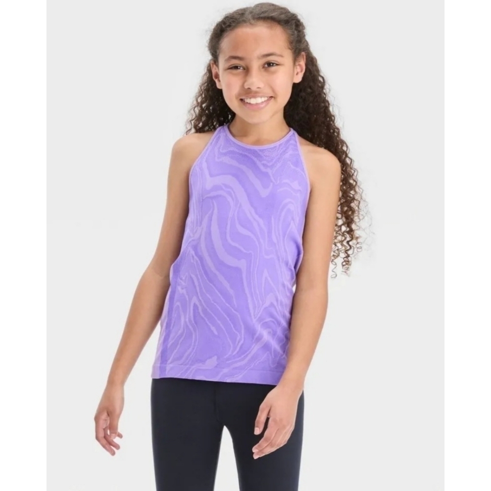 NEW Girl's All in Motion Seamless Tank Top